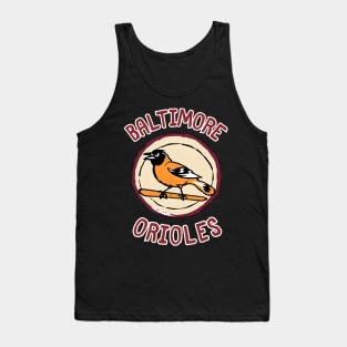 Baltimore Orioles Baseball Player Team Spirit Game Day Tank Top